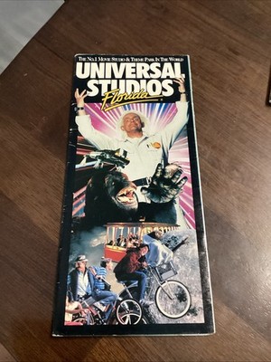 1993 Universal Studios Florida Brochure Booklet Back to the Future, E.T.