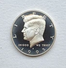 1995 S JOHN F. KENNEDY Silver Proof 50c Coin (C)