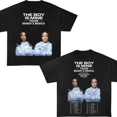 The Boy is Mine Tour Brandy and Monica T Shirt Size S-5XL