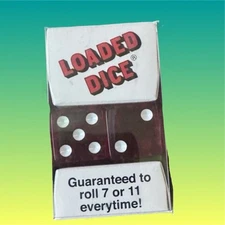 2 Boxes Of Loaded Dice From Koplow Games Rolls 7 or 11 Everytime