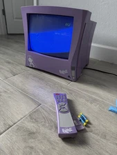 Bratz Purple TV with Remote Retro CRT 2000s (Remote Not Working)