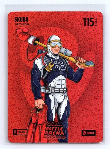 SKUBA (Tarik Skubal) Bo Jackson Battle Arena #338 Icons Battlefoil Brawl