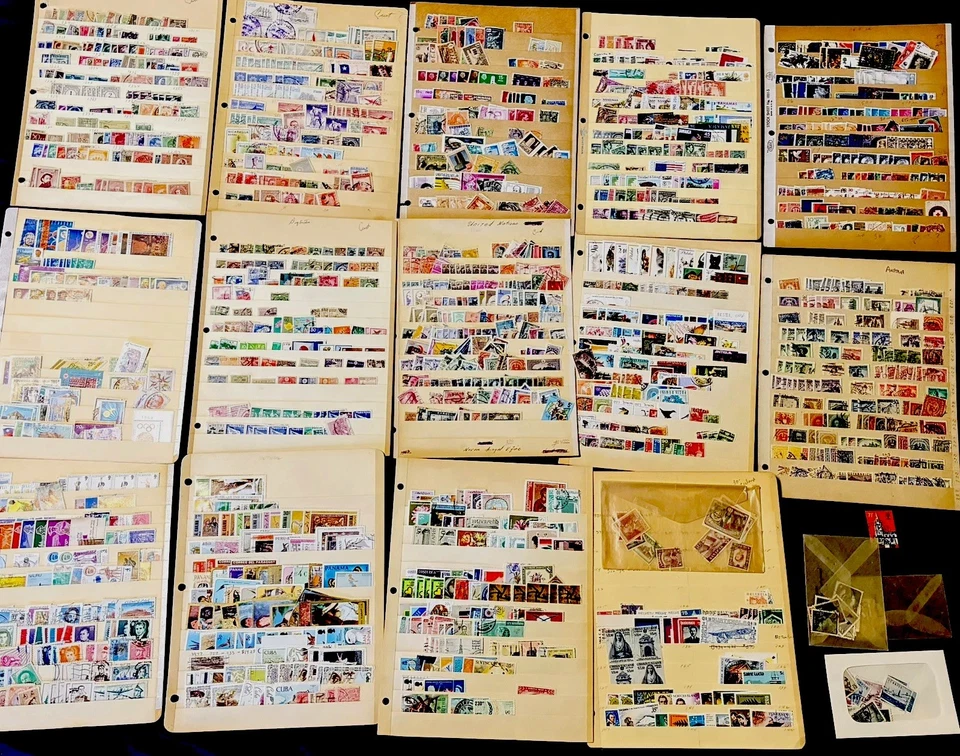 MEGA LOT 2,000+ Stamps - 5 Lots / 1 Auction US Worldwide Rare Vintage Collection - Image 2 of 4