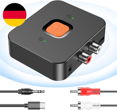 Bluetooth 6.0 Adapter Stereoanlage, Bluetooth Empfänger Receiver Mit 3.5Mm RCA K