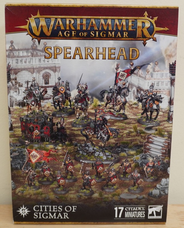 Warhammer Age of Sigmar Spearhead Cities of Sigmar 17 Citadel Miniatures NIB