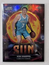 2025/26 Topps Cosmic Chrome Kon Knueppel Sun Refractor Case Hit SSP Hornets RC