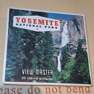 Yosemite NP California VIEWMASTER 3 Rollen View Master A 171 USA Ausgabe