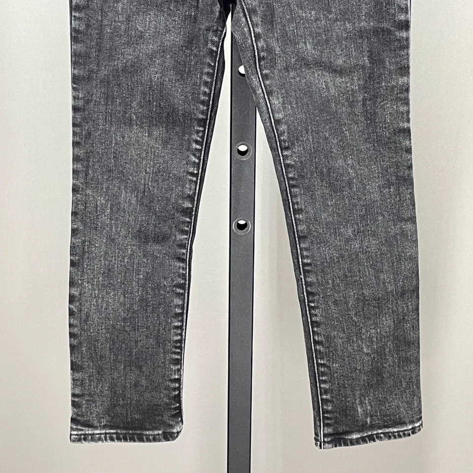 NUEVO J Crew Crewcuts Jeans Niñas 6 Negro Denim Ajustado Informal Preppy Clásico Foto 3 de 4