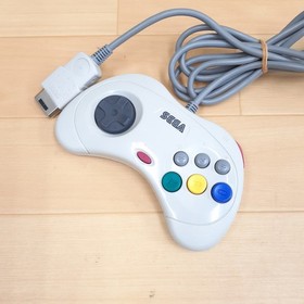 Sega Saturn console Japanese White with 2 controllers & 5 games DAYTONA USA