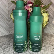 Bath & Body Works Vanilla Bean Noel HE Laundry Detergent + Fragrance Booster Set