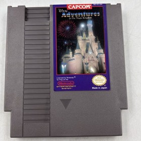 Disney Adventures in the Magic Kingdom (Nintendo NES, 1990) w/ Manual - TESTED