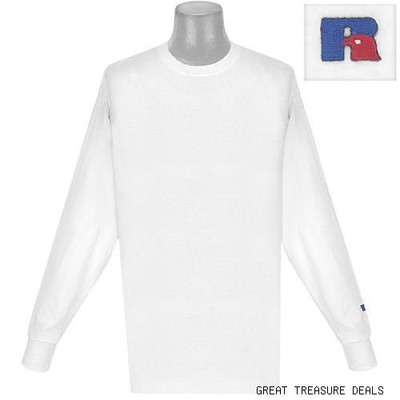 russell long sleeve tee shirts