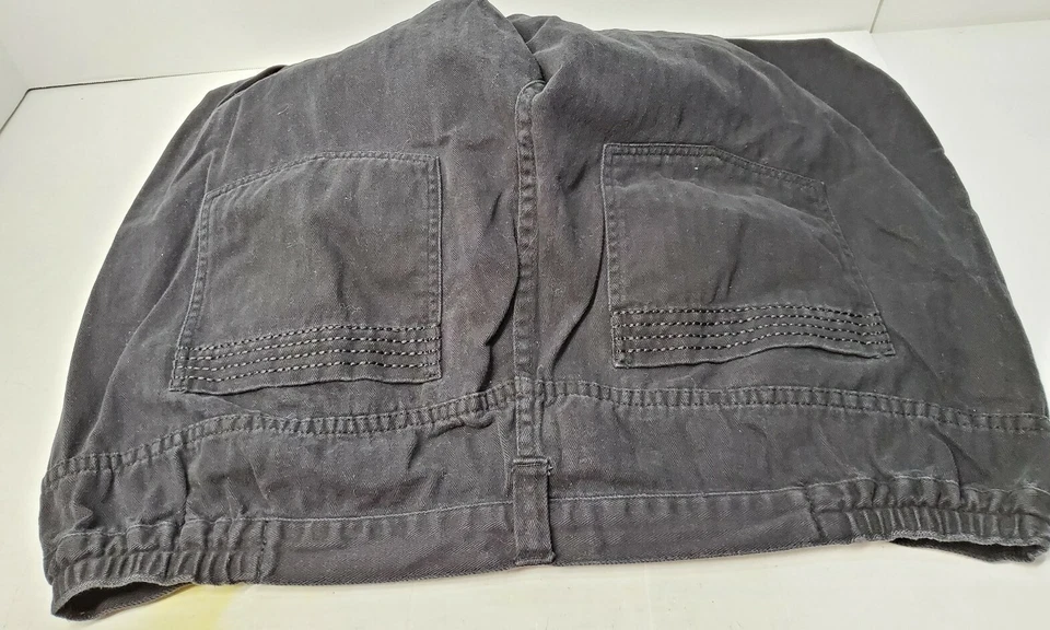 JEANS NEGROS TEXTERED C J BANKS TALLA GRANDE 22W ENTREPIERNA 29" Foto 3 de 4