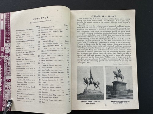Famous Guide To Chicago, by Alexander Gross - 1952 - Vintage Softcover Book - Picture 5 of 13