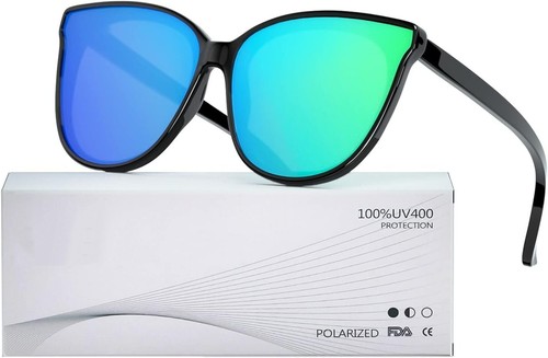 Gafas De Sol Polarizadas Para Mujer, Lentes De Sol De Ojo De Gato De Lujo NUEVO. - Bild 2 von 8