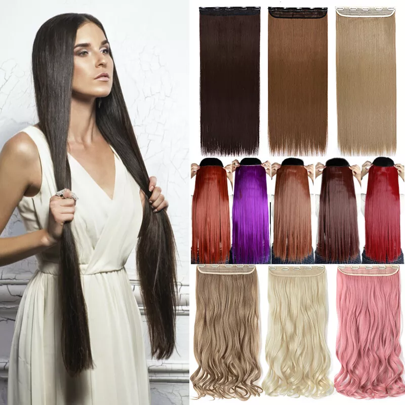 Clip Hair Extensions Human Hair Natural