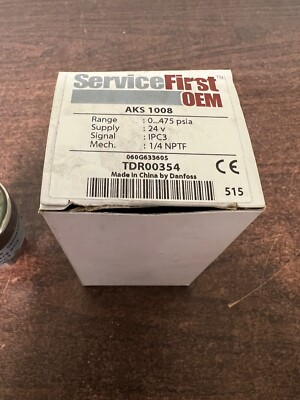 #ad NEW TRANE AKS1008 TDR00354 DANFOSS AKS 1008 PRESSURE TRANSMITTER 24V B50 $199.99