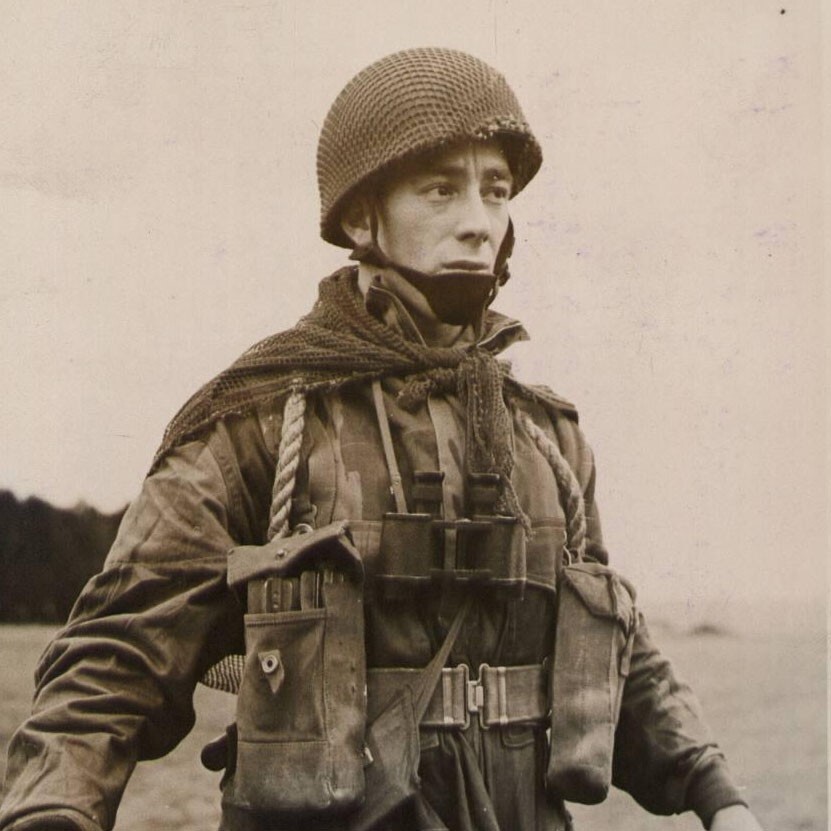 WW2 British Mk I Paratrooper Helm - Repro Army Para Soldier Steel