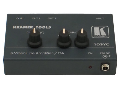 KRAMER 103YC s-Video Line Amplifier / DA Video Tool OVP; K117 30