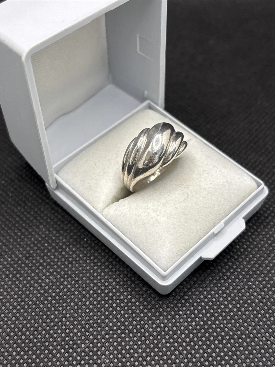 Bague En Argent Taille 57 - Style Simple Et élégant - Occasion, Sans Marque