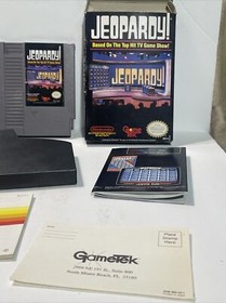 Jeopardy! (Nintendo Entertainment System, 1987)NES CIB Complete In Box
