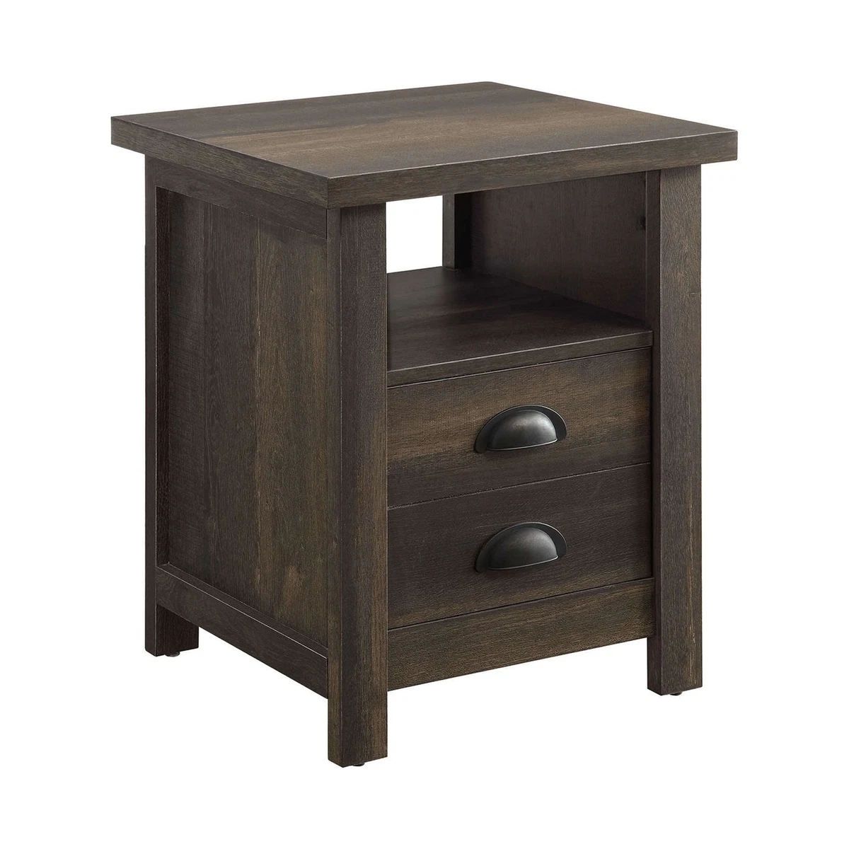 Better Homes Gardens Brown Granary Modern Farmhouse End Table eBay