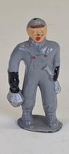 Vintage Lead Toy Figurine Miniature Metal Barclay Manoil Train Engineer Mechanic