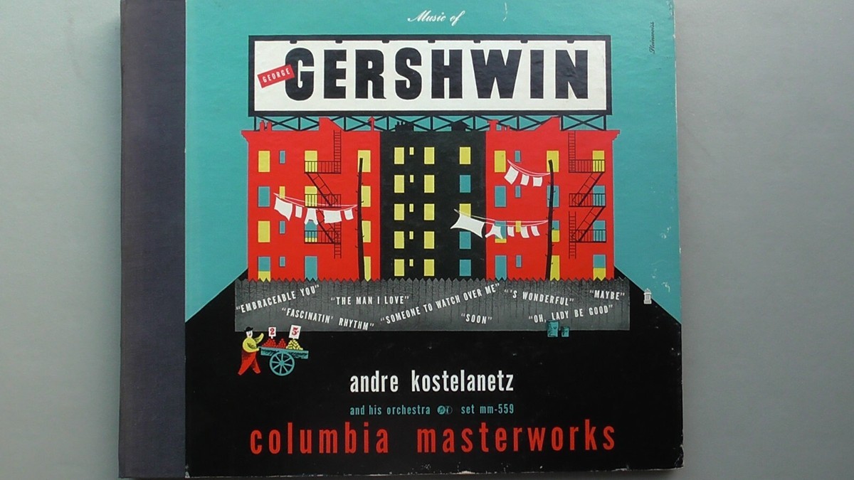 Andre Kostelanetz 78rpm Set Columbia Records #MM-559 “Music Of