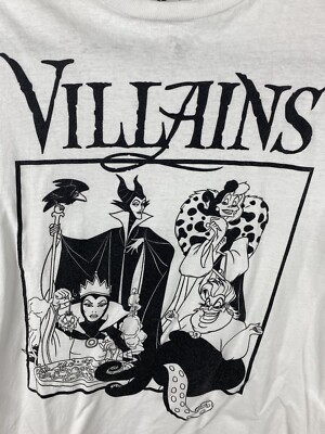 Ursula Evil Cruella Camiseta VINTAGE DISNEY VILLAINS BAD GIRLS