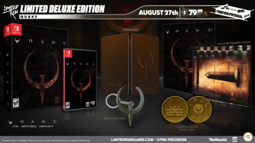 SWITCH LIMITED RUN #119: QUAKE DELUXE EDITION - Picture 2 of 2