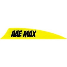 AAE Max 2.0 Shield Cut Vanes Yellow 50 pk.