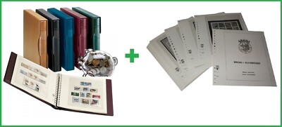 Lindner-161K-1124V-Macau-Mini-Sheet-Printed-Album T-Printed-Album 1985-1999