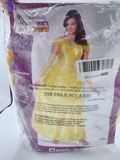 Women's Yellow Classic Beauty Costume, California Costumes, Princess, S 4-6 