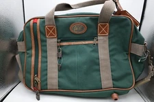 RICARDO BEVERLY HILLS Carry On Travel Bag Overnight Luggage Green 15x12x6 VTG