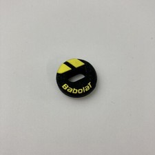 Babolat Custom Damp 3 Pack Neon Yellow Dampener Vibration Round Vibrastop New NEW