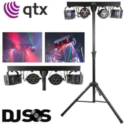 QTX Derby FX Bar LED Partybar mit Ständer All-in-One Beleuchtungssystem