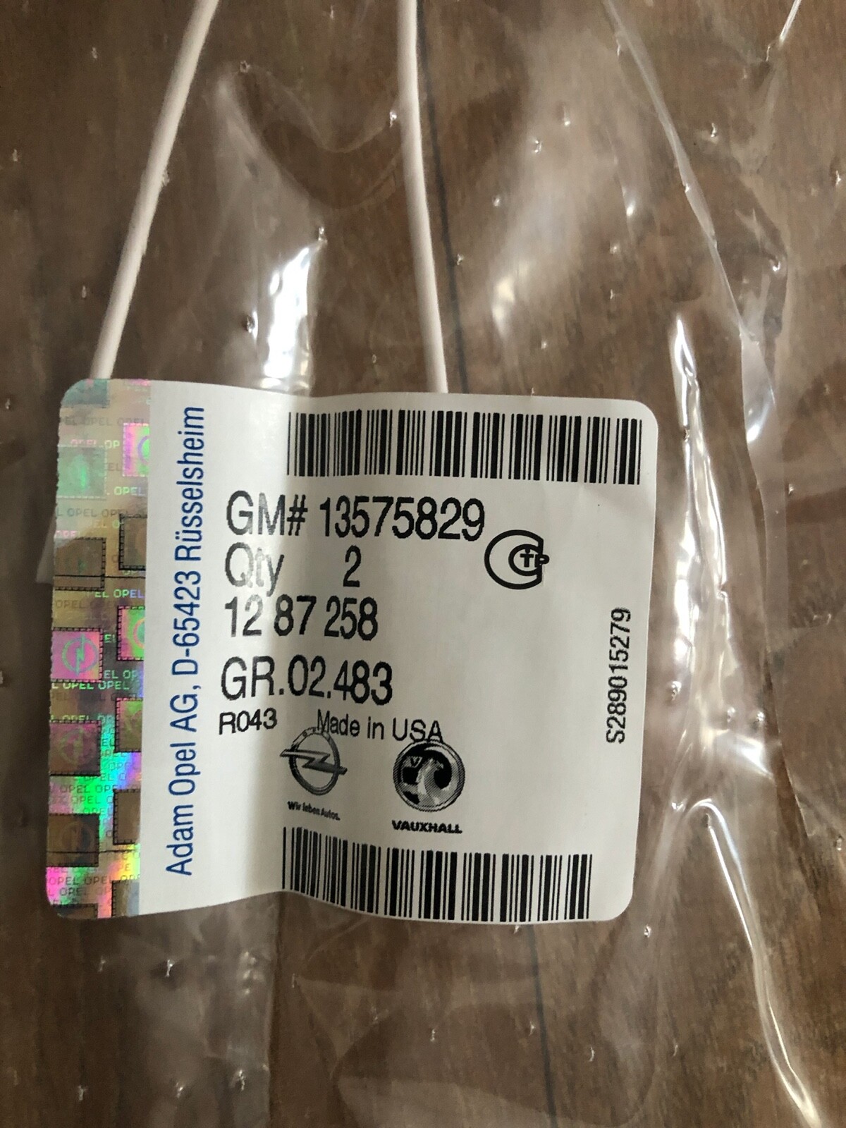 CONNECTEUR Opel pièce détachée 9000004 GM# 13442703 | eBay
