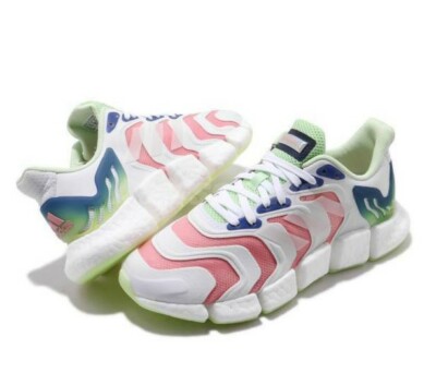New Adidas Climacool Vento Running Shoes Boost Athletic Gym 11 White-Blue-Pink