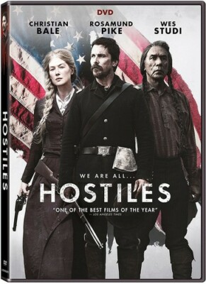 Hostiles Christian Bale, Rosamund Pike, Wes Studi, DVD NATIVE AMERICANS