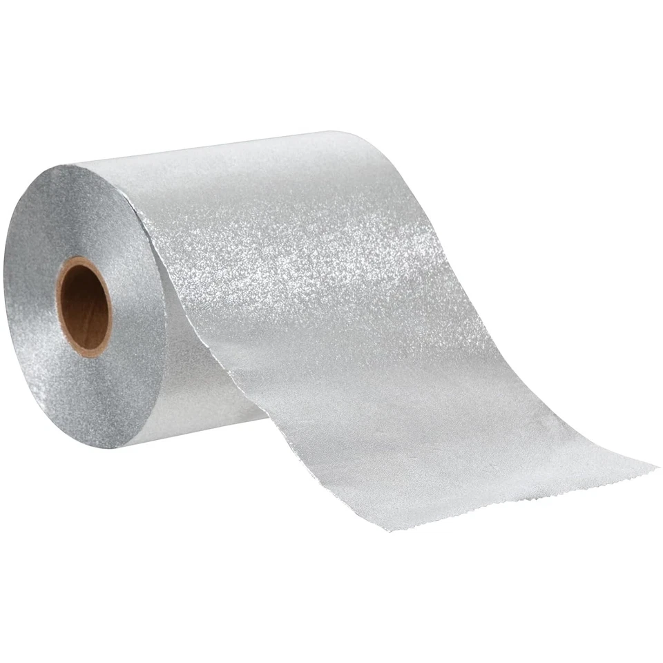 Rollo de papel de aluminio en relieve Forpro Expert 320 pies láminas para el cabello para aplicación de color Foto 4 de 4