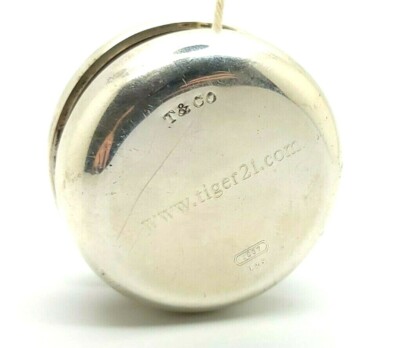 Personalized Tiffany & Co. 1837 925 Sterling Silver Yo-Yo - 1999