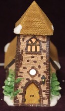 Department 56 Vintage Light-Up Dickens' Village Church #6566-1 Ca 1985 Retired