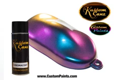Kustom Canz CHROMACOAT CYAN 12 oz AEROSOL CAN Custom Paint, chameleon, HOK