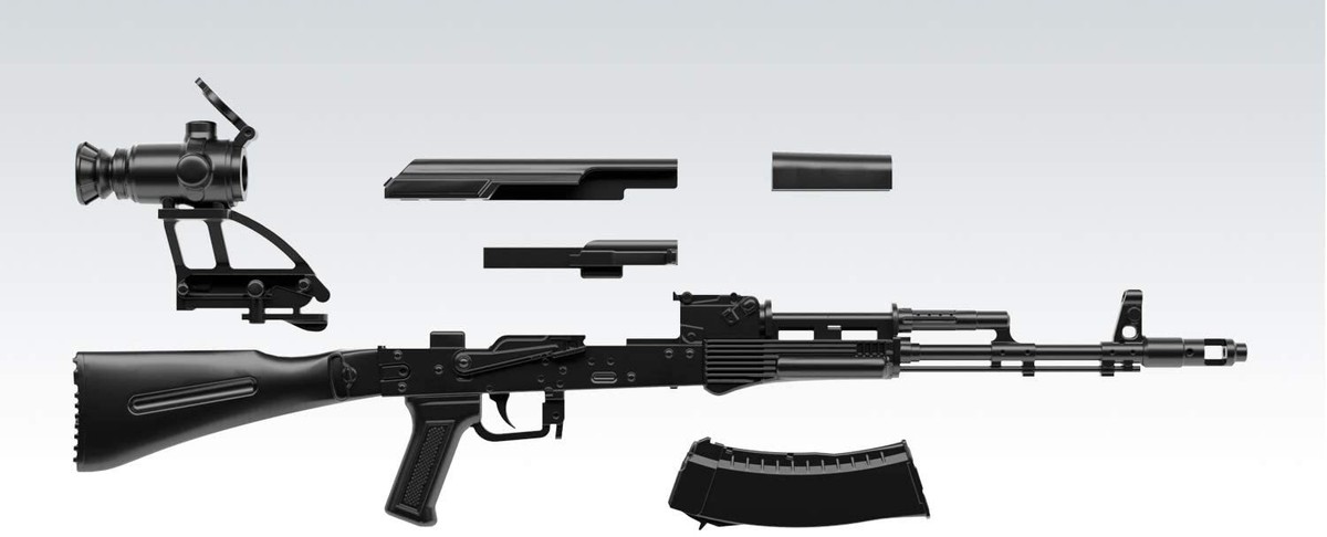 小物 AK Little Armory LA060 AK74M type plastic model | eBay