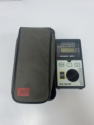 Megger CBT3 RCD Tester Messgerät
