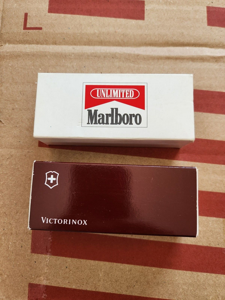 Victorinox Champion the Original Army Knife with Marlboro Logo New in