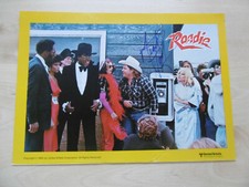 Meat Loaf autograph signed A4 lobby card "roadie"