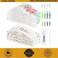 Mifoci 300 Pcs Toothbrushes Bulk Individually Wrapped Toothbrushes with Dental