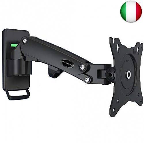 Invision Supporto Monitor Muro per Schermi 17-27 pollici - VESA 75x75mm e