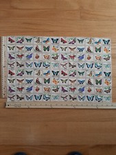 Butterflies Pink Purple Green Blue Panel Bloc...